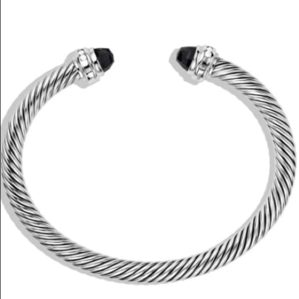 David Yurman Black Onyx Cable Classics Bracelet